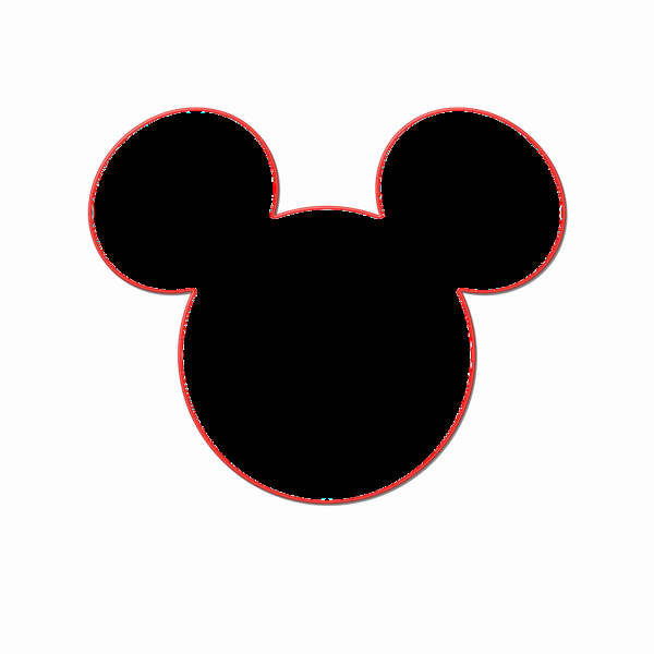 Mickey Mouse Head Template Printable