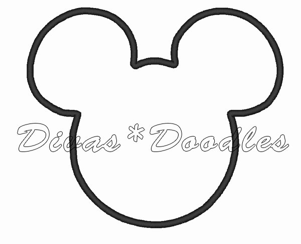 Mickey Mouse Head Template Printable Inspirational Free Printable Mickey Mouse Ears Template Download Free