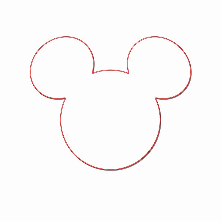 Mickey Mouse Outline Printable Inspirational Best 25 Mickey Mouse Ideas On Pinterest