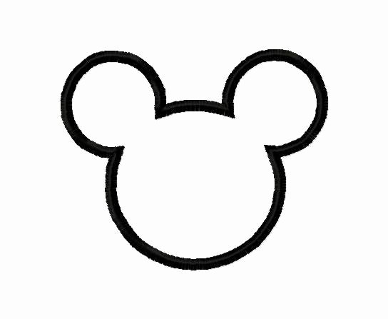 Mickey Mouse Outline Printable Inspirational Free Mickey Mouse Ears Outline Download Free Clip Art