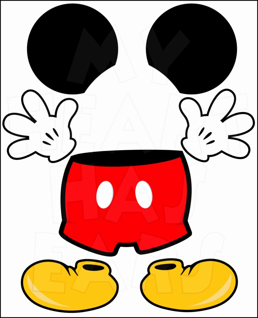 Mickey Mouse Outline Printable New Free Mickey Mouse Head Download Free Clip Art Free