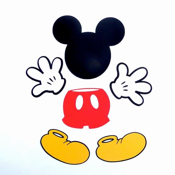 Mickey Mouse Pants Template