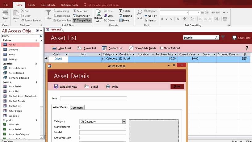 Microsoft Access Templates Fresh Microsoft Access Templates and Database Examples