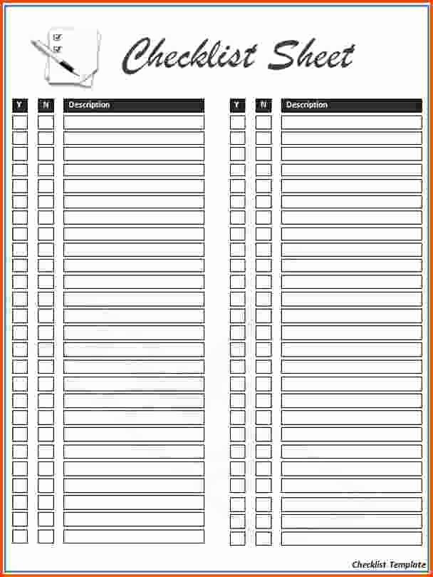 Microsoft Office Check Template Beautiful Checklist Template Word Free Download the Best Home