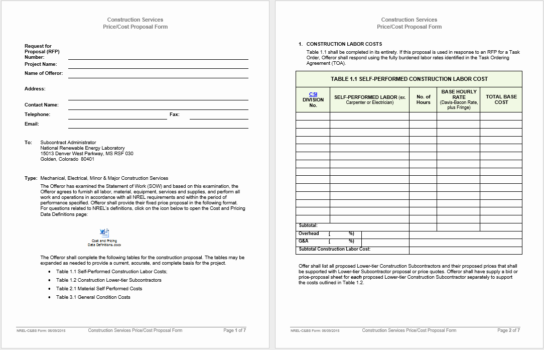 Microsoft Office Proposal Template Lovely 42 Free Proposal Templates Microsoft Fice Templates