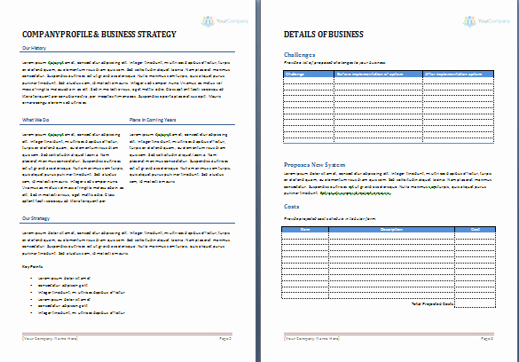 Microsoft Proposal Template Elegant Business Proposal Template