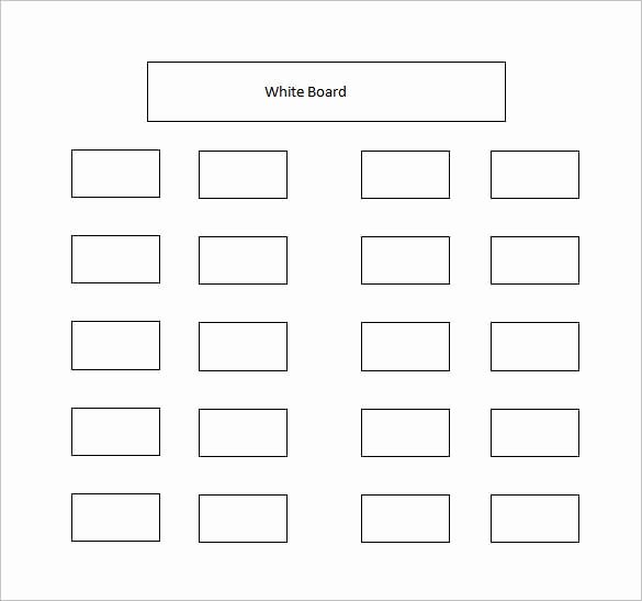 Microsoft Seating Chart Template Best Of Classroom Seating Chart Template 22 Examples In Pdf