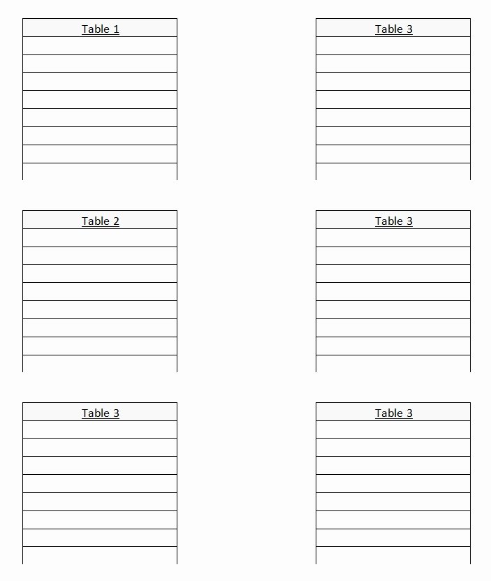 Microsoft Seating Chart Template Elegant Wedding Seating Chart Template