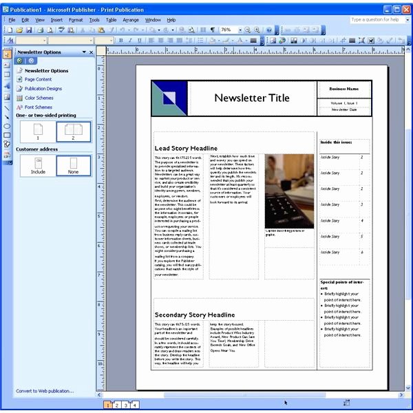 Microsoft Word Magazine Templates Awesome Dynamic Reusable Newsletter Template Defined