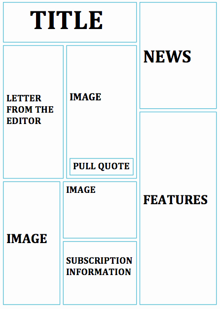 Microsoft Word Magazine Templates Lovely Bradley Broughton as Media Flatplan Magazine Cover Design