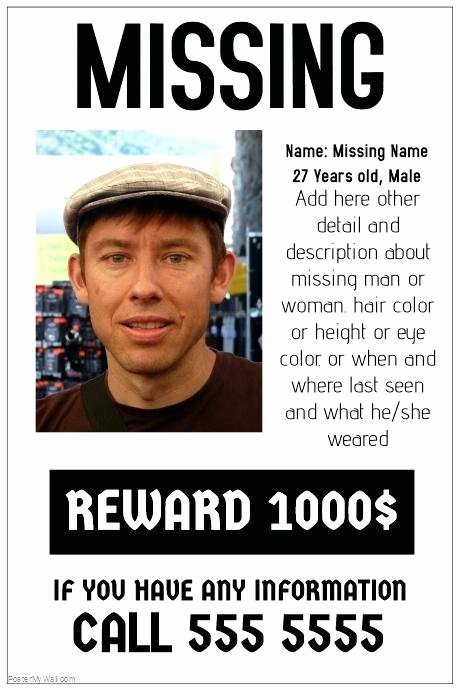 Milk Carton Missing Generator Best Of Missing Poster Generator – Idmanado