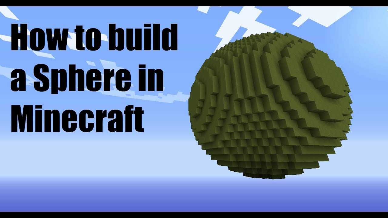 Minecraft Circle Templates Beautiful How to Build A Sphere In Minecraft