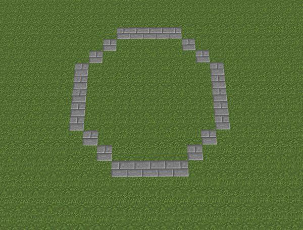 Minecraft Circle Templates Best Of How to Build A Fountain In Minecraft with 12 Easy Steps On