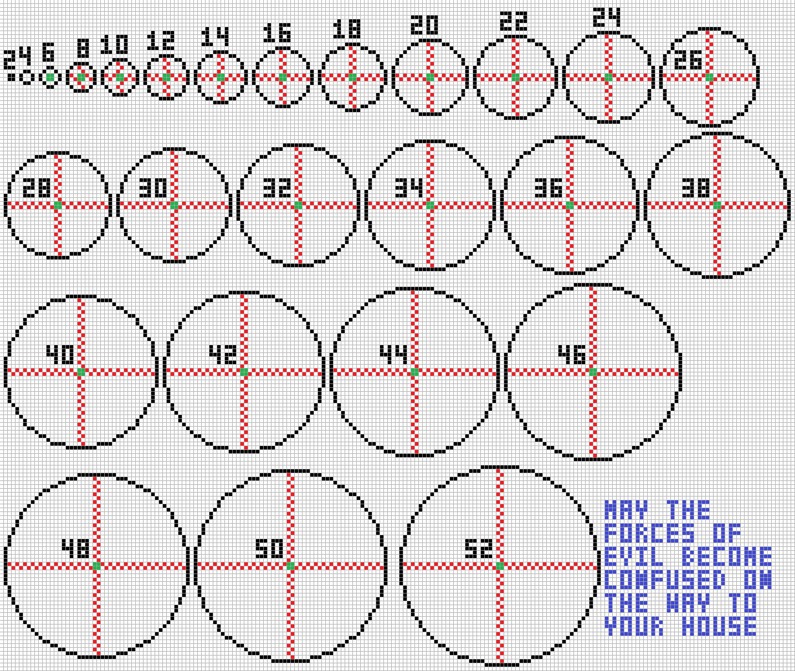 Minecraft Circle Templates Elegant Template for Circles Survival Mode Minecraft Java