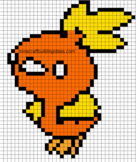 Minecraft Pixel Art Template Maker Lovely Minecraft Pixel Art Templates torchic