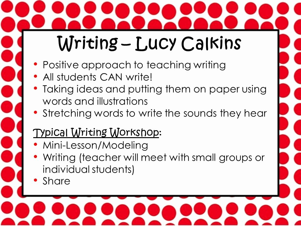 Mini Lesson Template Lucy Calkins Unique Parents Please Find Your Child’s Mailbox Ppt Video