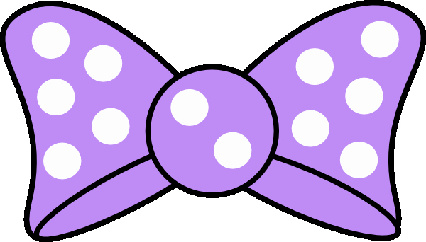 Minnie Mouse Bow Template Printable Elegant Minnie Purple Bow Clip Art Vector Clip Art Online