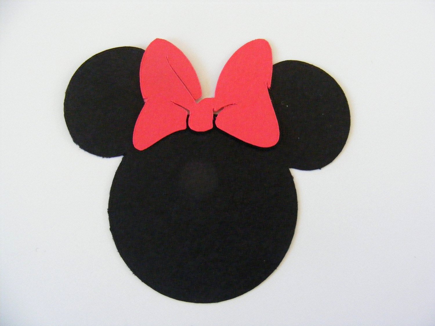 Minnie Mouse Cut Out Head Awesome 20 Minnie Mouse Head Die Cut Perfect for Scrapbooking Card