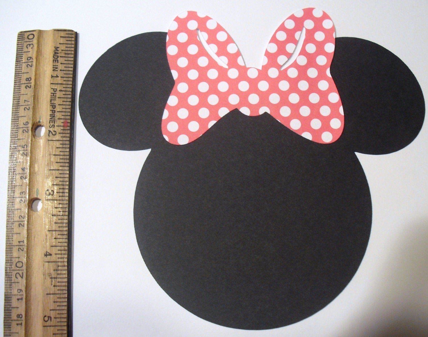 Minnie Mouse Cut Out Head Lovely Minnie Mouse Heads 5 Inches Set Of 10 Cuts Cut Outs You