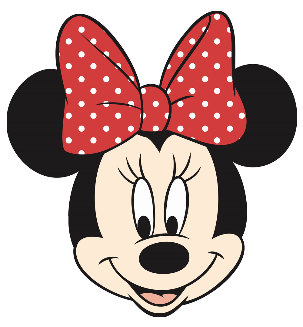 Minnie Mouse Cut Out Head Luxury Minnie Mouse Head Cut Out Clipart Best
