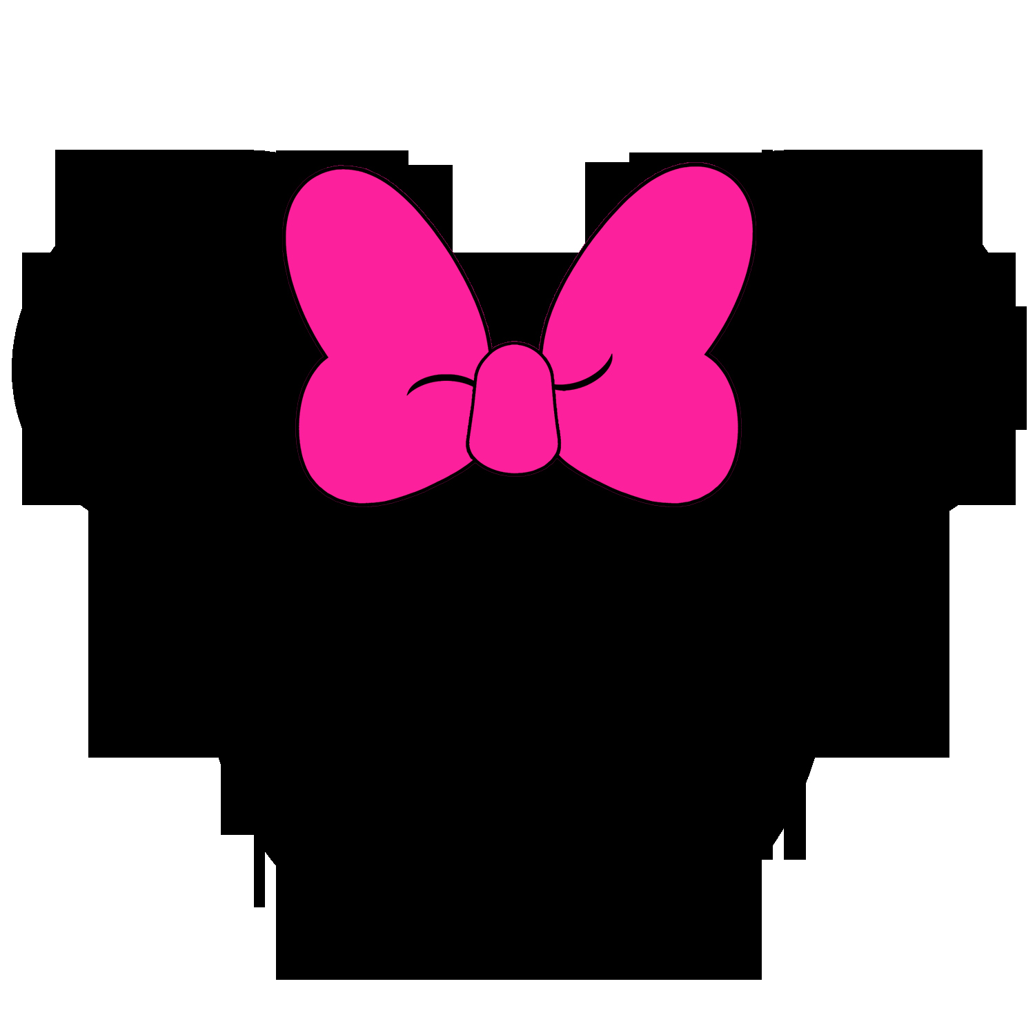 Minnie Mouse Cut Out Head New Silver Minnie Mouse Head Clipart Clipart Best Clipart Best