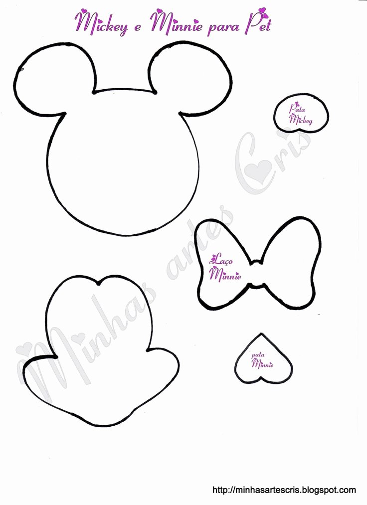 Minnie Mouse Cut Out Template Lovely Pin Molde Cara Minnie Para Pintar Wallpapers Real