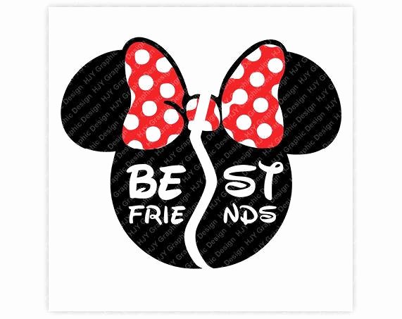 Minnie Mouse Ears Cut Out Luxury Disney Minnie Mouse Best Friends Mickey Mouse Head