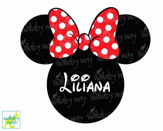 Minnie Mouse Ears Printable Best Of Minnie Mouse Ears Printable Iron Transfer Red Bow Diy