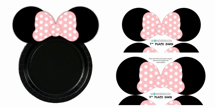 Minnie Mouse Ears Printable Best Of Minnie Mouse Party Guide