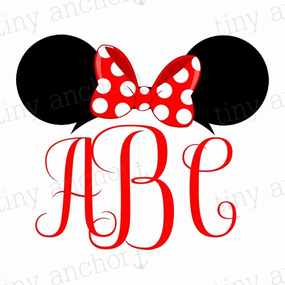 Minnie Mouse Ears Printable Fresh Choose Your Color Printable Personalized Minnie Mouse Ears