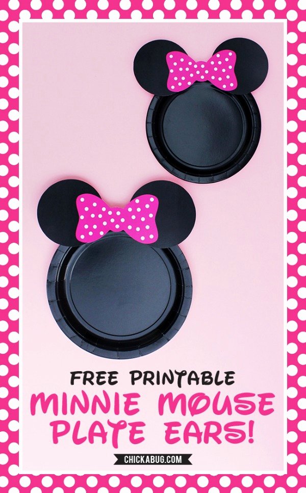 Minnie Mouse Ears Template Printable Beautiful 20 Free Disney Printables Crafts Coloring Creativity