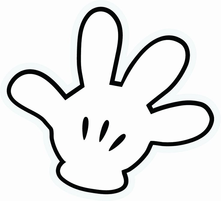 Minnie Mouse Hands Template New 37 Best Images About Micky On Pinterest