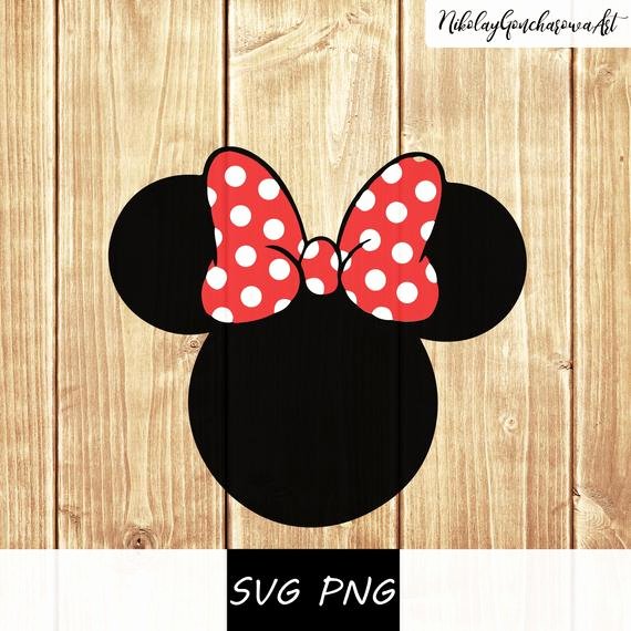 Minnie Mouse Head Silhouette Printable Beautiful Minnie Mouse Head Svg Png Vector Cut File Silhouette Boy