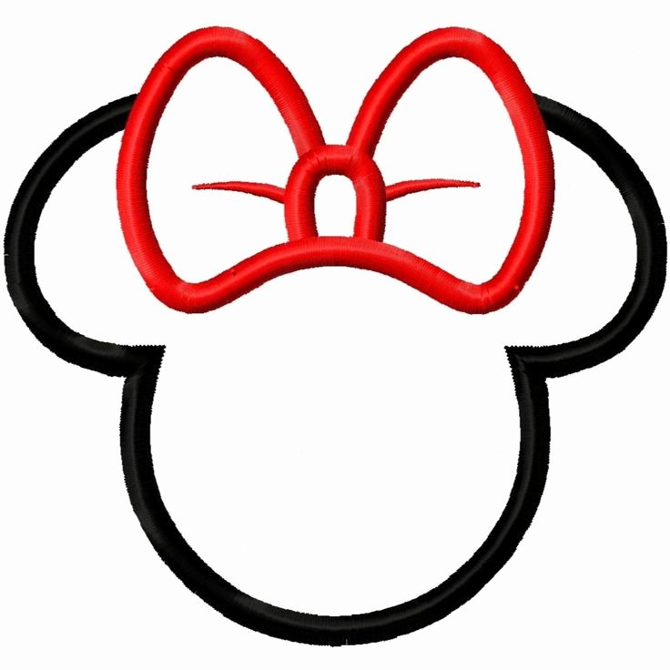 Minnie Mouse Head Silhouette Printable Best Of 1000 Ideas About Mickey Mouse Head On Pinterest