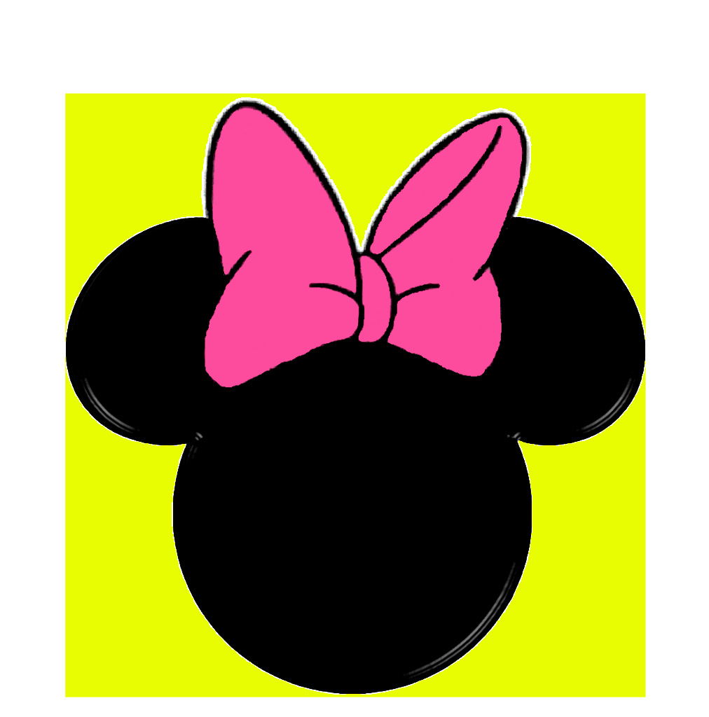 Minnie Mouse Head Silhouette Printable Elegant Minnie Mouse Silhouette Clip Art Cliparts