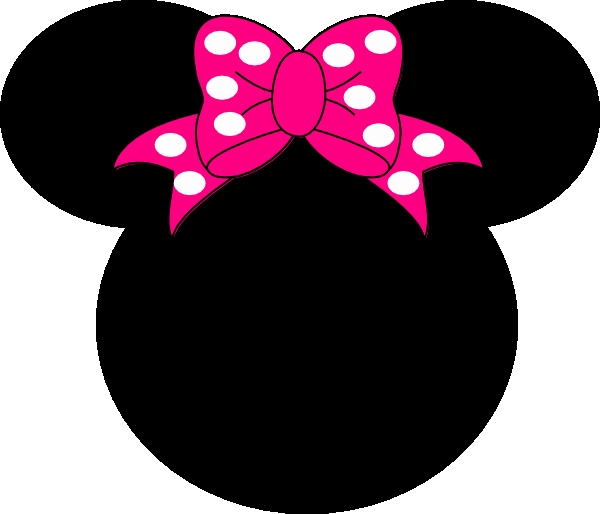 Minnie Mouse Head Silhouette Printable Lovely Minnie Mouse Head Outline Cliparts