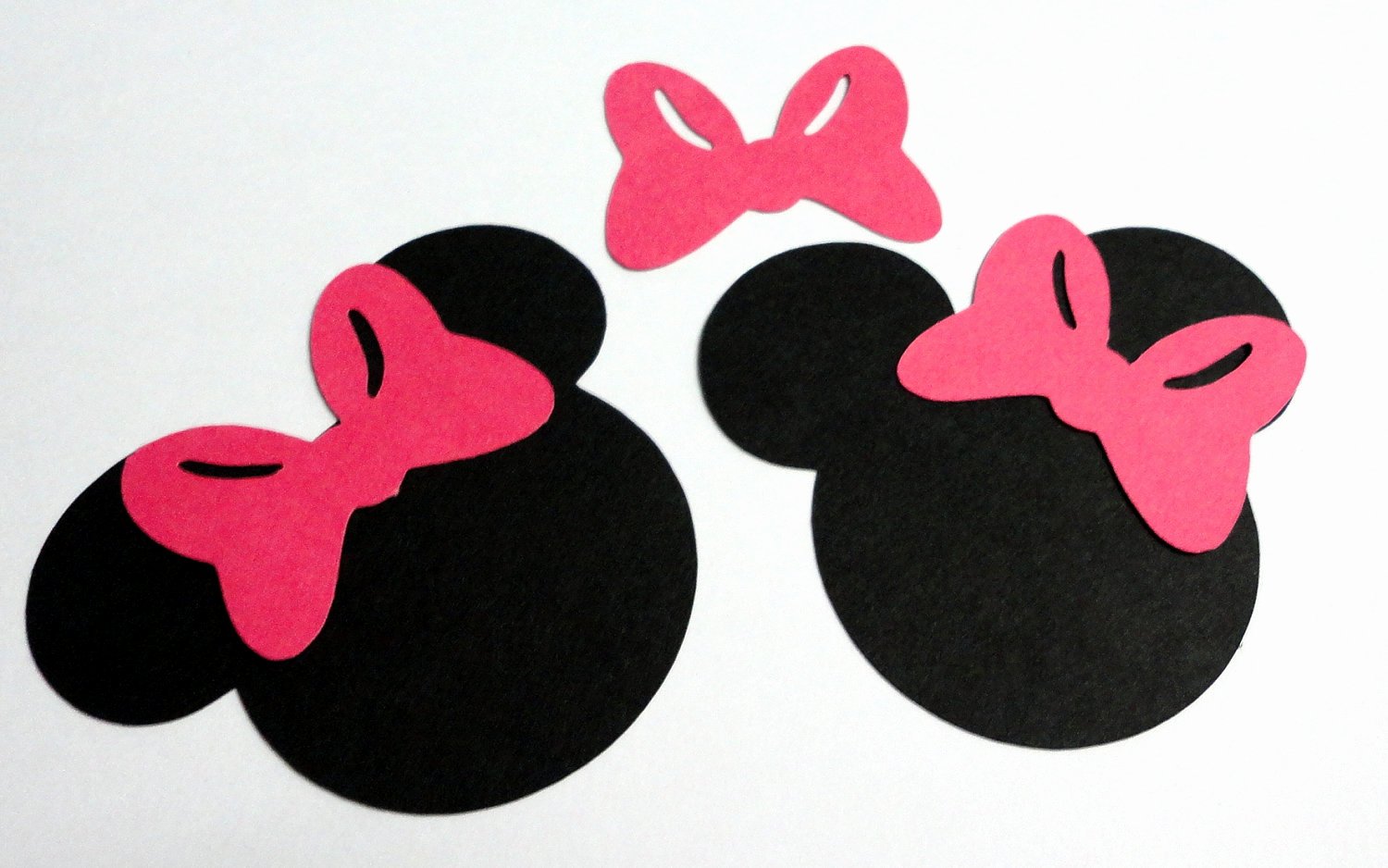 Minnie Mouse Head Silhouette Printable Unique 30 2 5 Minnie Mouse Head Silhouettes Black Cutouts