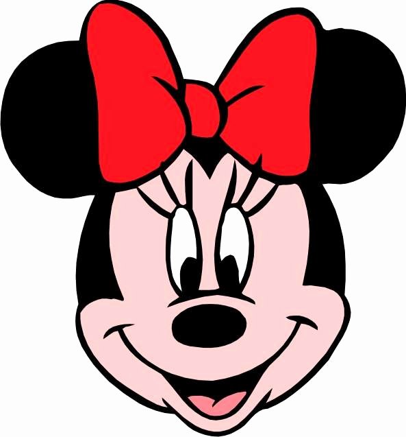 Minnie Mouse Template Head Inspirational Minnie Mouse Head Clip Art