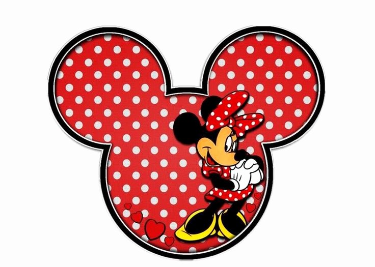 Minnie Mouse Template Head New Minnie Mouse Head Outline Cliparts