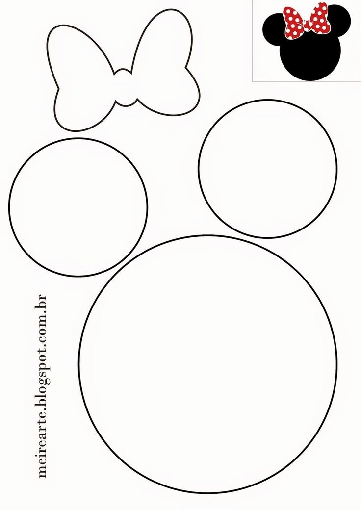 Minnie Mouse Template Pdf Elegant 25 Best Ideas About Mickey Mouse Template On Pinterest
