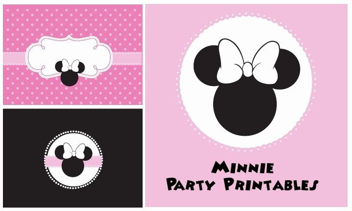 Minnie Mouse Template Pdf Inspirational Minnie Mouse Printables