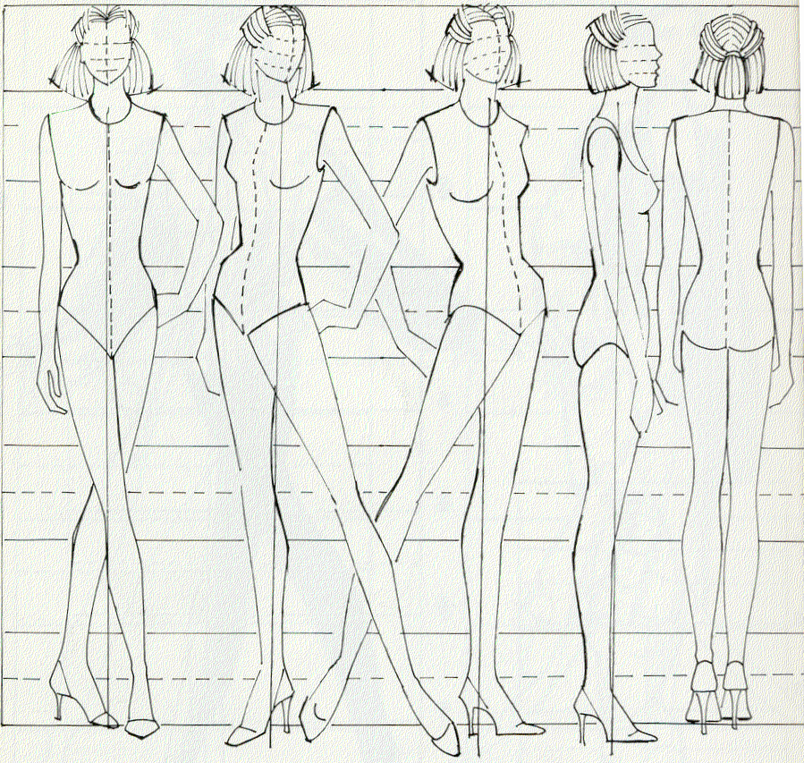 Model Sketch Template Best Of Personal Project Research for Fashion Figures