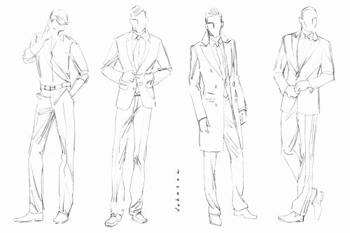 Model Sketches Template Beautiful Fashion 101