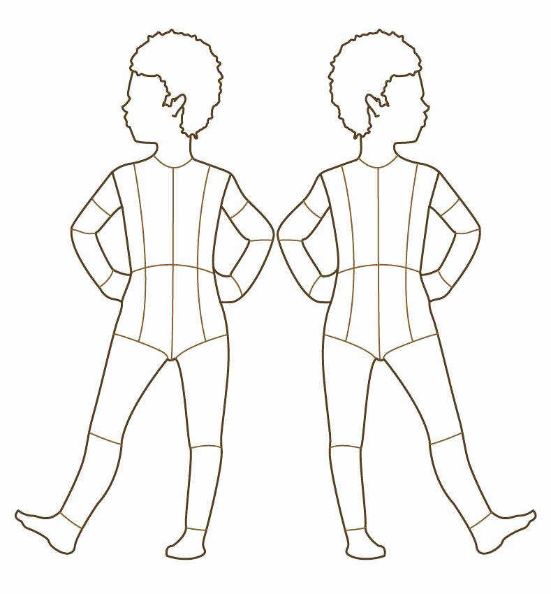 Model Sketches Template Best Of Croqui Fashion Model Templates