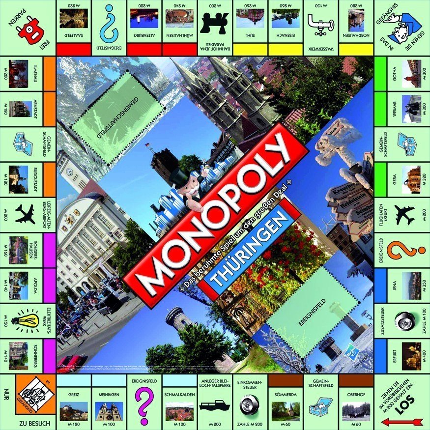 Monopoly Board Game Layout At Wilda Talley Blog