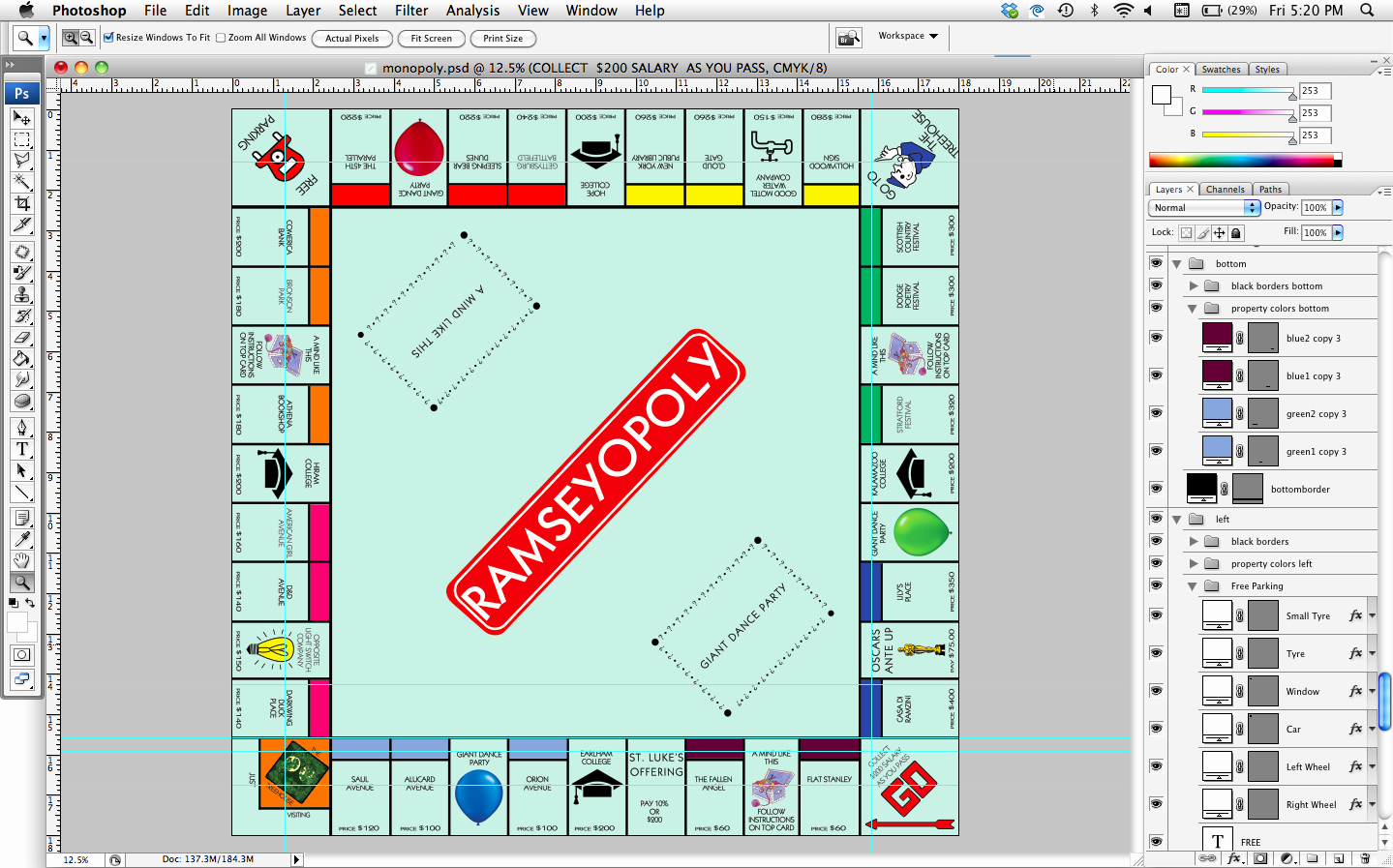 Monopoly Board Template Awesome How to How Hard and How Much How to Make A Personalized