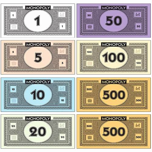 Monopoly Money Template Word Luxury Monopoly Walkway Set Shindigz