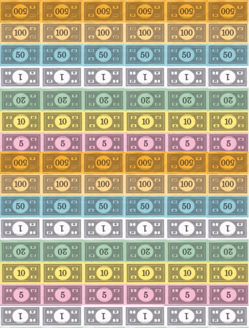 Monopoly Money Template Word Unique System Administrators