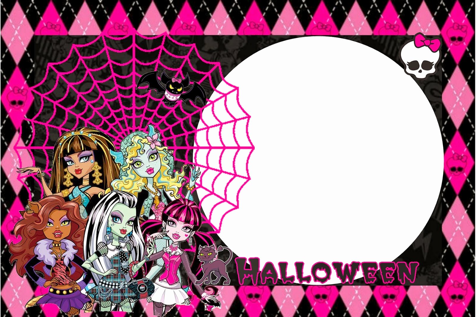 Monster High Invitations Templates Best Of Monster High Halloween Special Free Printable Kit