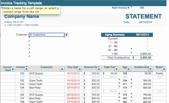 Monthly Bill Tracker Excel Luxury Excel Monthly Billing Invoice Tracking Template